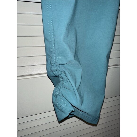 Eddie Bauer First Ascent Capri Pants Women's Size 2 Teal Waist 30" Inseam 20.5" - Picture 4 of 10